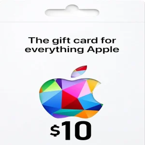 گیفت کارت اپل 10 دلاری