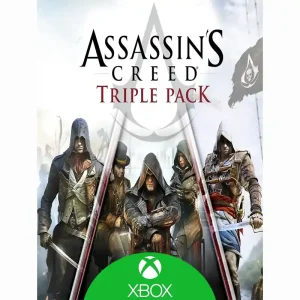بازی Assassin's Creed Triple Pack: Black Flag, Unity, Syndicate ایکس باکس