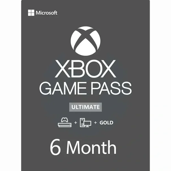 اشتراک گیم پس آلتیمیت 6 ماهه | Game Pass Ultimate XBOX
